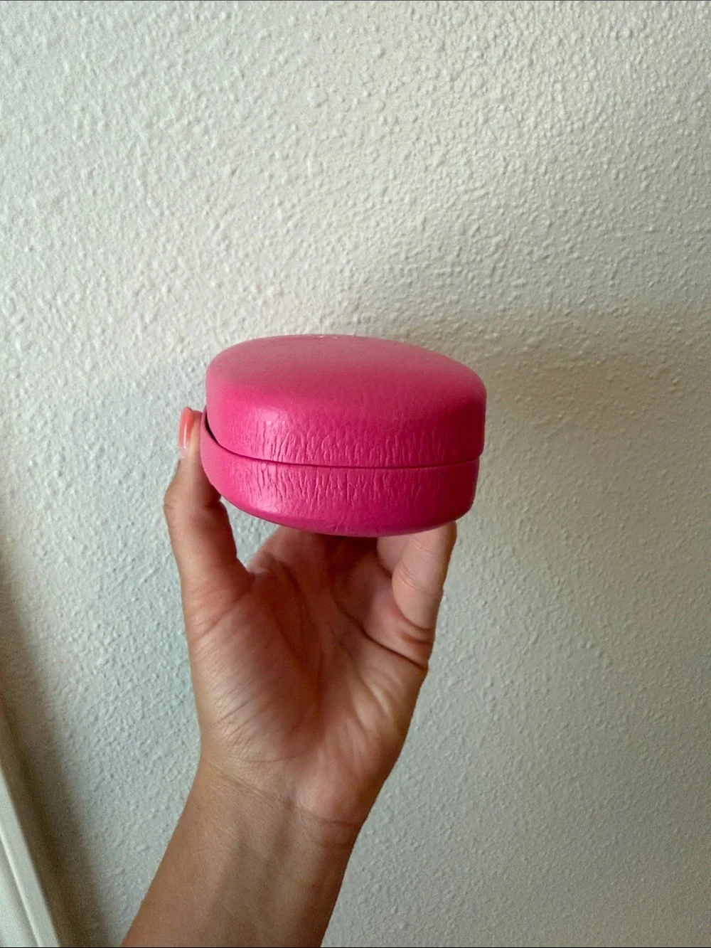 Juicy Couture Fuchsia Hard Sunglasses Case with Gold Logo